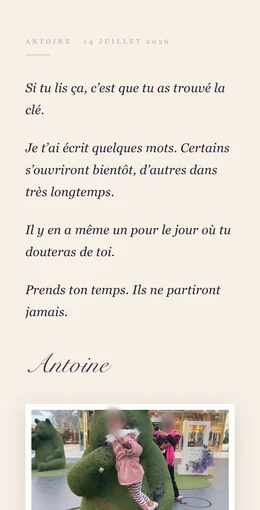 Un mot ouvert, avec la photo qui l’accompagne